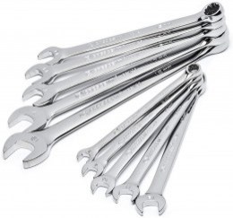 Crescent combination wrench set